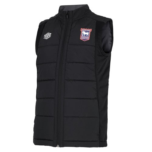 Front - Ipswich Town FC Mens 22/23 Umbro Gilet
