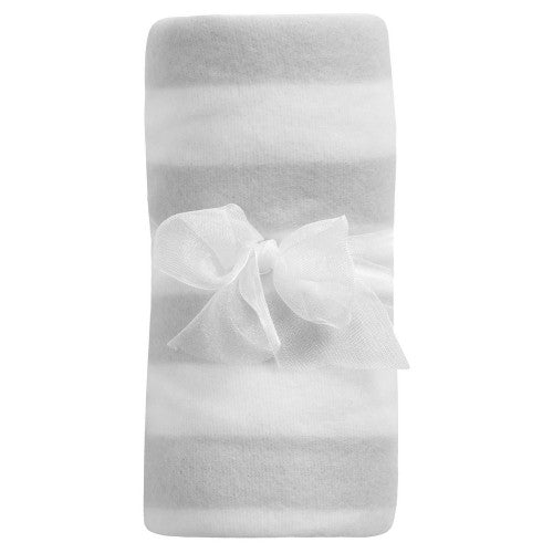 Front - QT Baby Rolled Polar Blanket