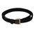 Front - Forest Womens/Ladies Leather Skinny Belt