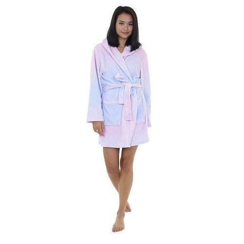 Brave Soul Ladies/Womens Unicorn Hooded Dressing Gown – Universal Textiles