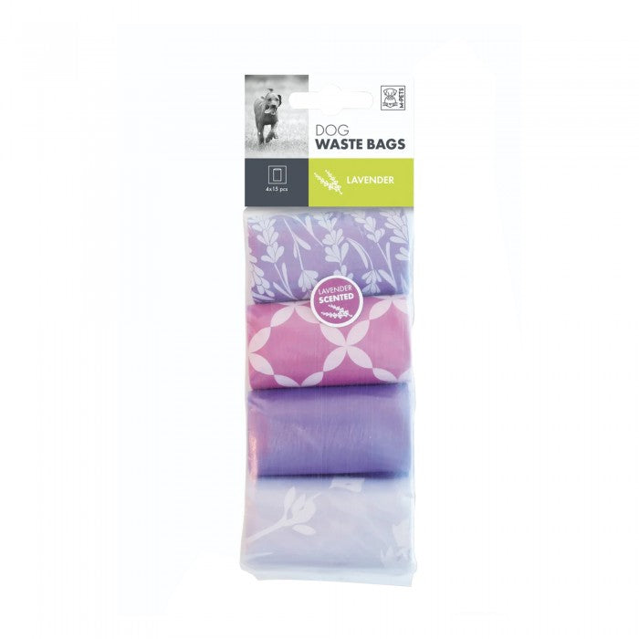 Front - M-Pets Lavender Poo Bag (Pack of 60)