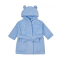 Front - Bambino Baby's First Dressing Gown - Blue 3-6 Months