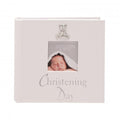 Front - Christening Pearlised Photo Album 4 x 6