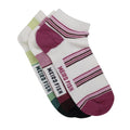 Front - Weird Fish Womens/Ladies Loretta Trainer Socks (Pack of 3)