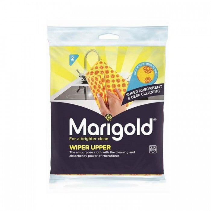 Front - Marigold Wiper Upper Cloth 2pk