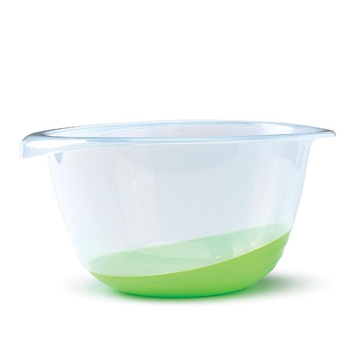 Front - Whitefurze Mixing Bowl Non-Slip 28cm 6L