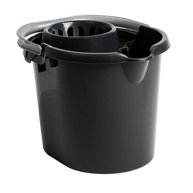 One Colour - Front - Casa 16L Mop Bucket Midnight Black