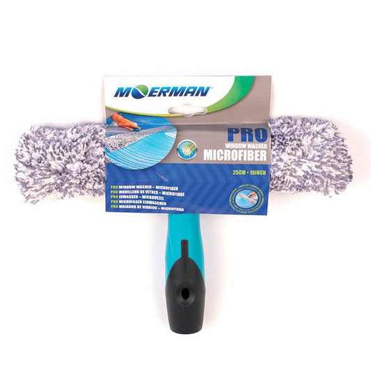 One Colour - Front - Moerman PRO Window Washer with Microfibre Sleeve 25cm - 10''