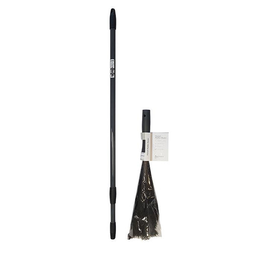 One Colour - Front - Rushmere Telescopic Ostrich Feather Duster 90-150cm
