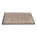 Front - Sentry Barrington Cotton Washable Mat 16 x 24'' Beige