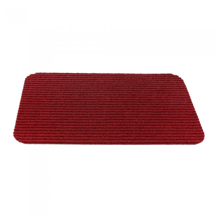 Front - Sentry Ambassador Rib Mat No 2 16 x 27'' Red