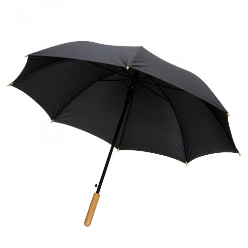 Front - XD Collection Impact Aware Bamboo RPET Stick Umbrella