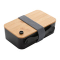Front - XD Collection Bamboo Lunch Box