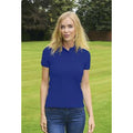 Royal - Back - Absolute Apparel Womens-Ladies Diva Polo