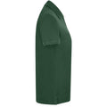 Bottle Green - Side - Absolute Apparel Womens-Ladies Elegant Fitted Polo