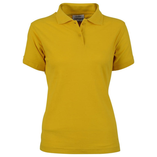 Sunflower - Front - Absolute Apparel Womens-Ladies Elegant Fitted Polo
