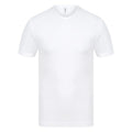 White - Front - Absolute Apparel Mens Thermal Short Sleeve T-Shirt