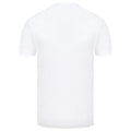 White - Back - Absolute Apparel Mens Thermal Short Sleeve T-Shirt