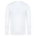White - Back - Absolute Apparel Mens Thermal Long Sleeve T-Shirt