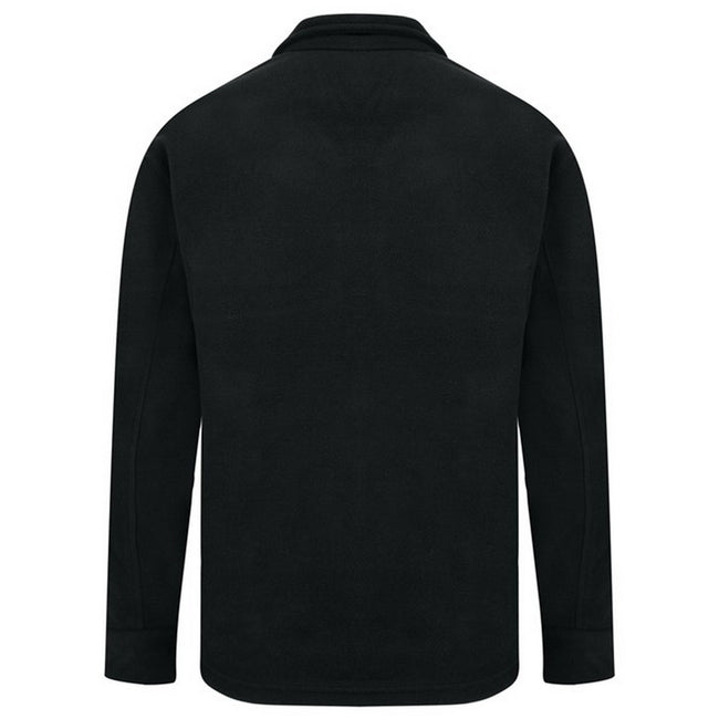 Black Opal - Side - Absolute Apparel Mens Alaska Full Zip Fleece
