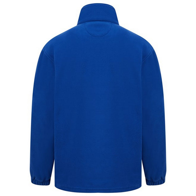 Royal - Side - Absolute Apparel Heritage Full Zip Fleece