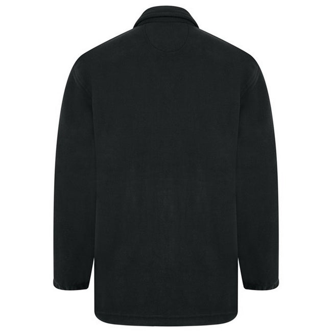 Black Opal - Side - Absolute Apparel Heritage Full Zip Fleece