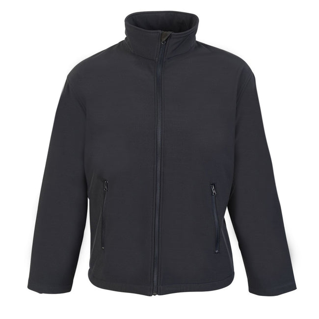 Black - Front - Absolute Apparel Mens Classic Softshell