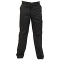 Black - Front - Absolute Apparel Mens Combat Workwear Trouser