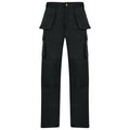 Black - Front - Absolute Apparel Mens Workwear Utility Cargo Trouser