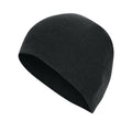 Black - Front - Absolute Apparel Adults Cap Knitted Ski Hat Without Turn Up