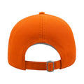 Orange - Side - Atlantis Action 6 Panel Chino Baseball Cap