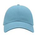 Light Blue - Back - Atlantis Action 6 Panel Chino Baseball Cap
