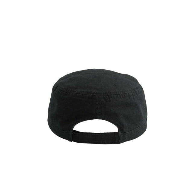 Black - Back - Atlantis Army Military Cap