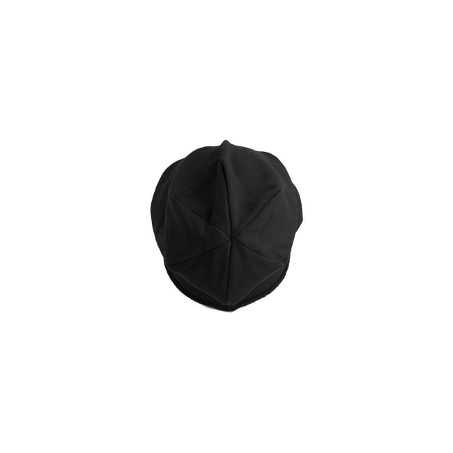 Black - Lifestyle - Atlantis Brooklin Raw Edge Jersey Beanie