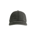 Black - Pack Shot - Atlantis Digg Pigment Dyed 6 Panel Cap