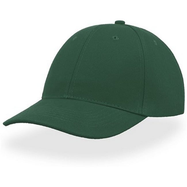 Green - Front - Atlantis Liberty Six Buckle Brushed Cotton 6 Panel Cap