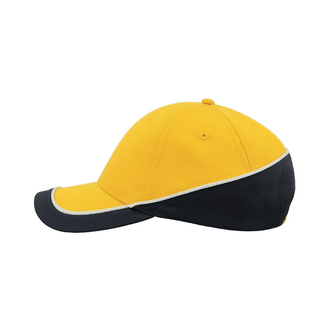 Yellow-Navy - Lifestyle - Atlantis Racing Teamwear 6 Panel Cap