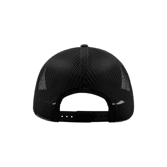 Black-Black - Back - Atlantis Rapper 5 Panel Trucker Cap