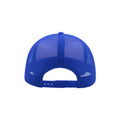 Royal Blue-White - Back - Atlantis Rapper 5 Panel Trucker Cap