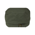 Olive - Back - Atlantis Chino Cotton Urban Military Cap