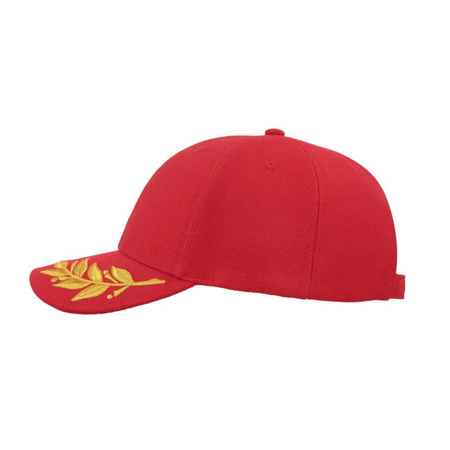 Red - Lifestyle - Atlantis Winner Laurel Embroidered Cap