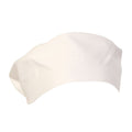 White - Front - BonChef Chef Skull Cap