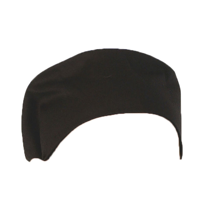 Black - Front - BonChef Chef Skull Cap