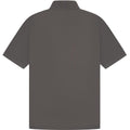 Charcoal - Back - Casual Classic Mens Pique Polo