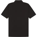Black - Back - Casual Classic Mens Pique Polo