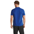 Cobalt - Back - Casual Classic Mens Pique Polo