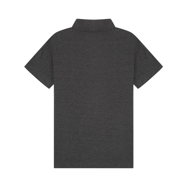 Dark Heather - Back - Casual Classic Womens-Ladies Polo