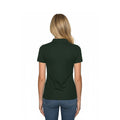 Forest Green - Back - Casual Classic Womens-Ladies Polo