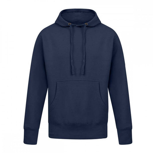 Navy - Front - Casual Classic Mens Pullover Hood