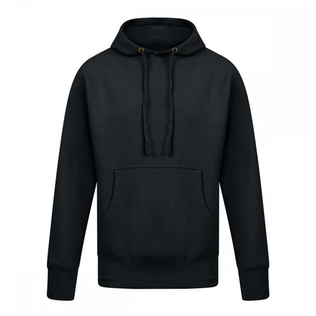 Black - Front - Casual Classic Mens Pullover Hood